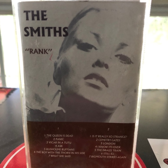 The Smiths - "Rank" - Cassette Tape - Sire Records